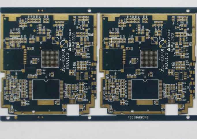 FR-4 1.2MM 8层通讯板